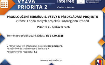 Prodloužení termínu 5. kola příjmu žádostí